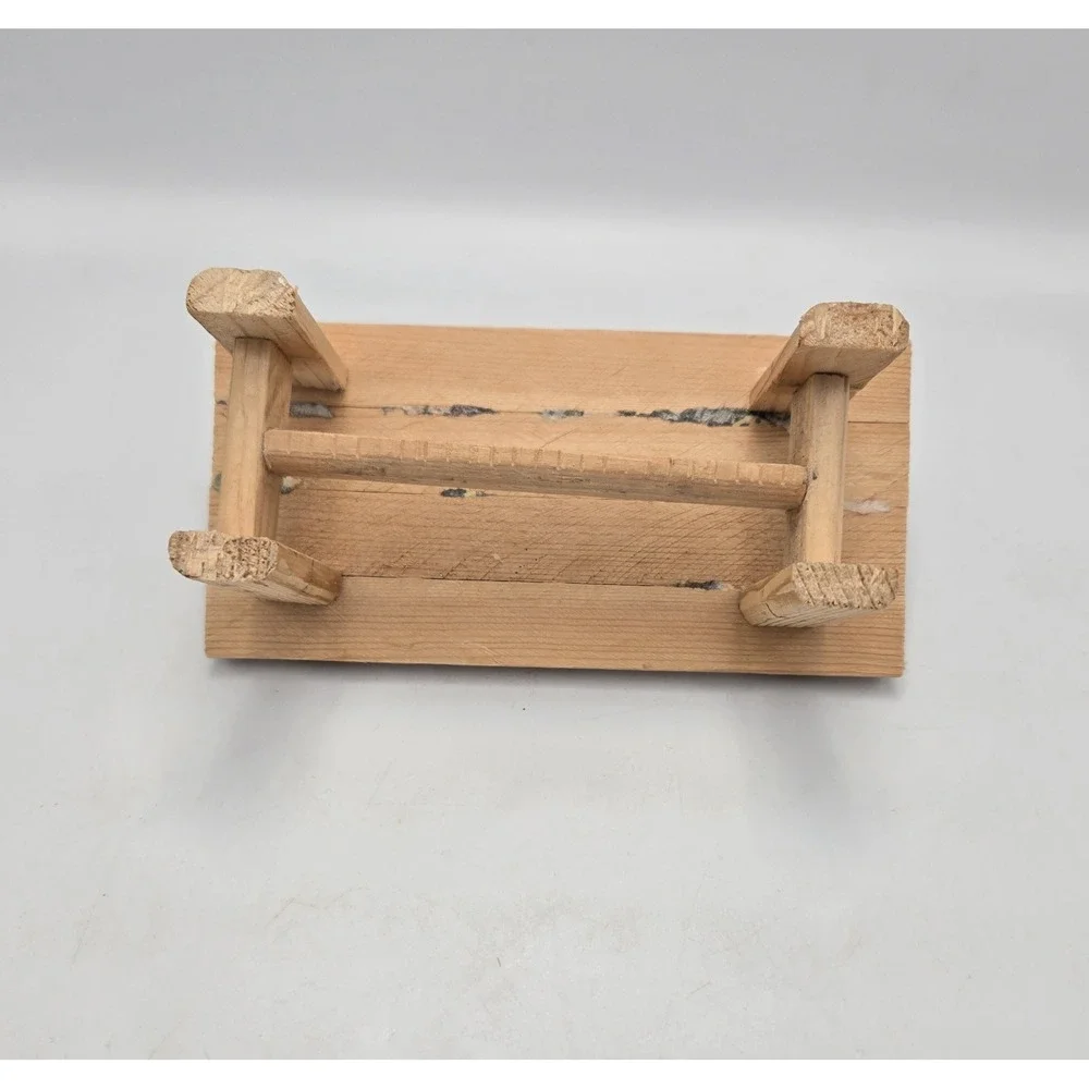 Dolls House Furniture Wooden Pieces 1:12 Scale Lot of 4